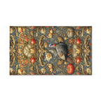 William Morris Wild Turkey Hand Towel: Autumn Harvest Thanksgiving Decor