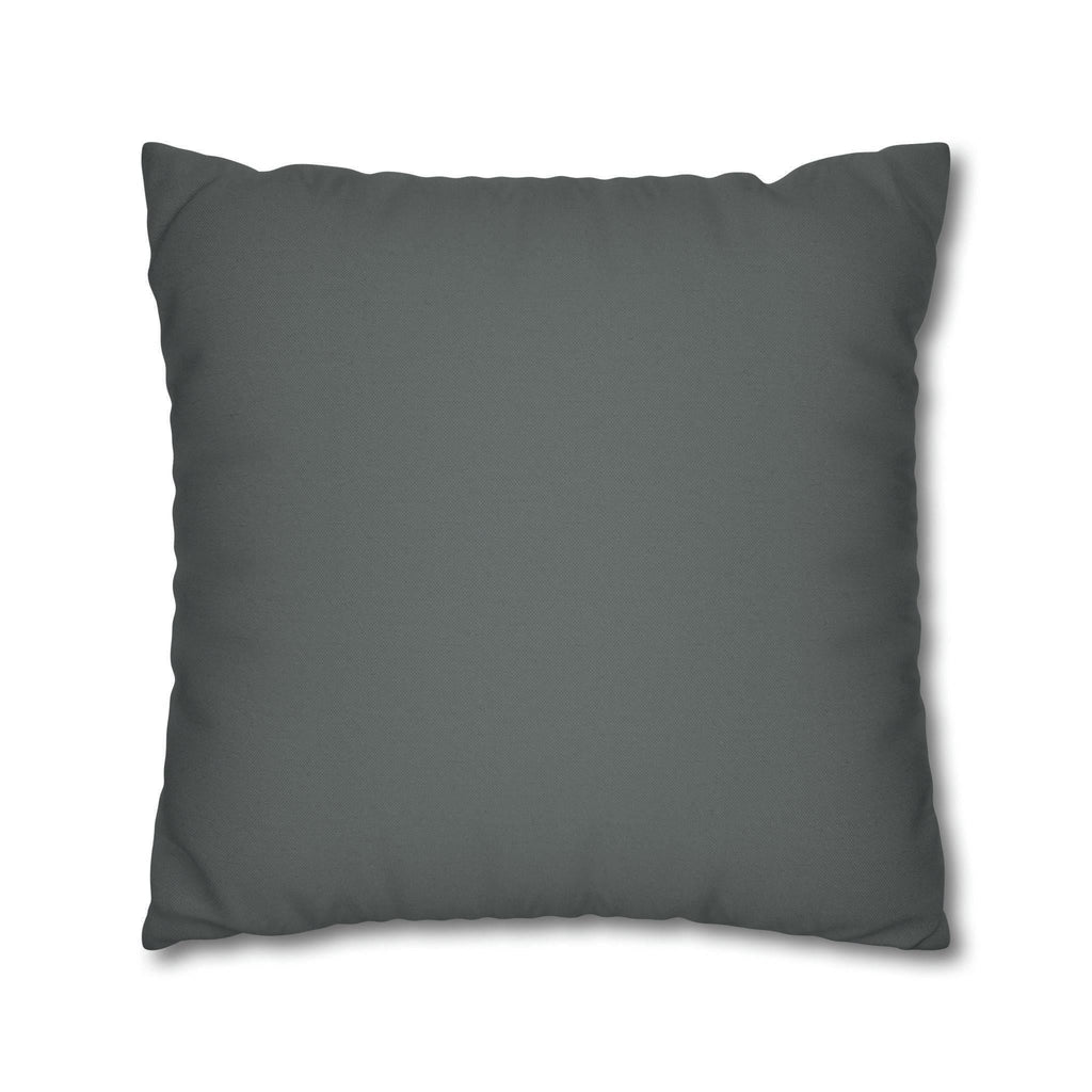 Angelic Christmas Pillow Cover: Golden Wings, Starlit Night Design