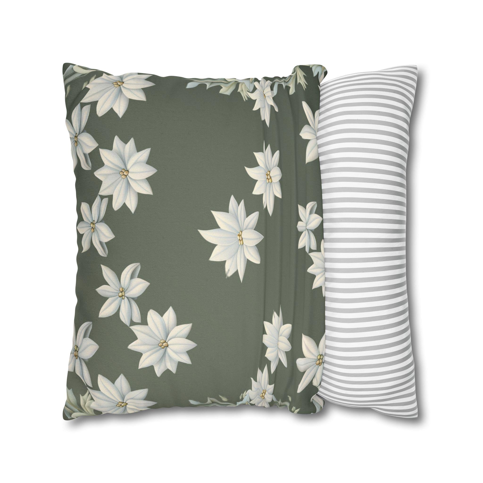 William Morris Snowman Pillow Cover: Holiday Home Decor