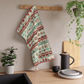Holiday Candy Tea Towel – Festive Christmas Kitchen Linen