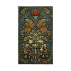 William Morris Inspired Hand Towel: Botanical Autumn Harvest for Cozy Fall Home Decor