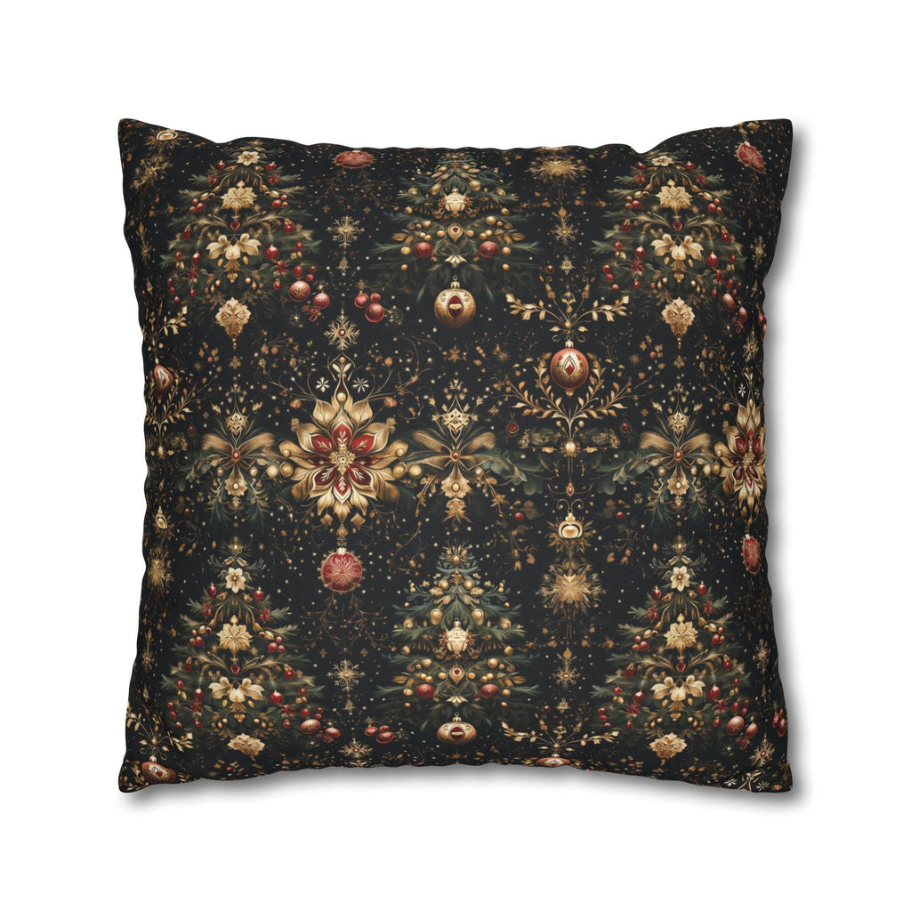 Elegant Christmas Decorations Pillow Cover, Holiday Decorative Cushion Cover