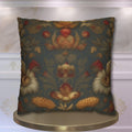 William Morris Autumn Floral Tapestry Pillow Cover: Vintage-Inspired Fall Home Accent