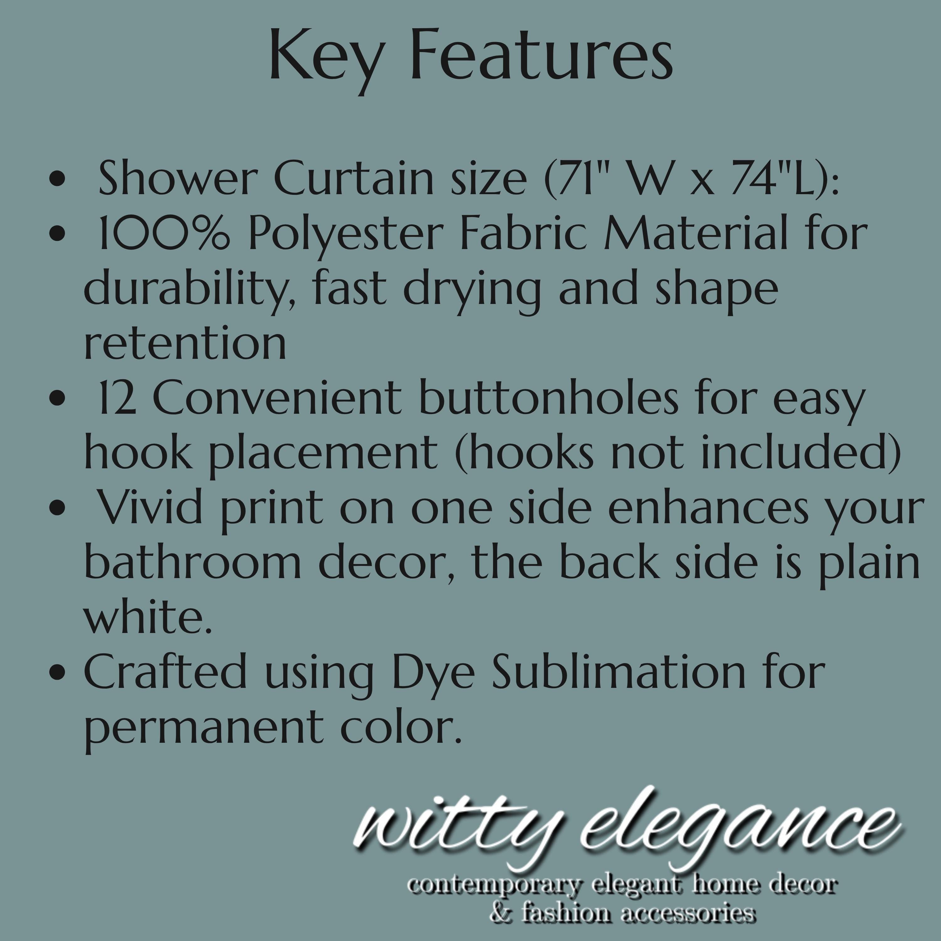 William Morris Inspired Snowman Shower Curtain: Christmas Winter Bath Decor