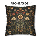 William Morris Inspired Throw Pillow Cover: Spring Garden Botanicals