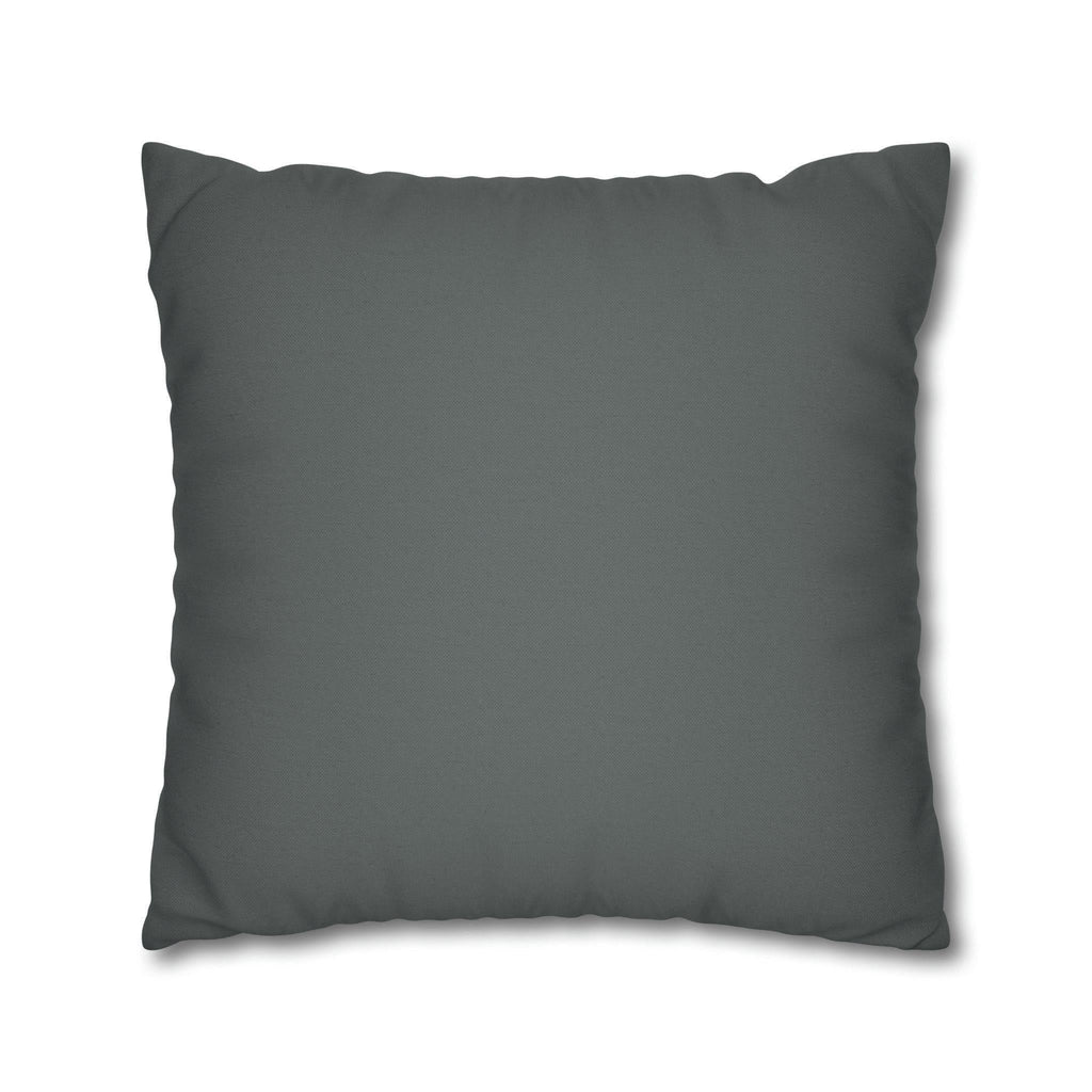 Angelic Christmas Throw Pillow Cover: Midnight Blue Decorative Holiday Cushion with Golden Wings