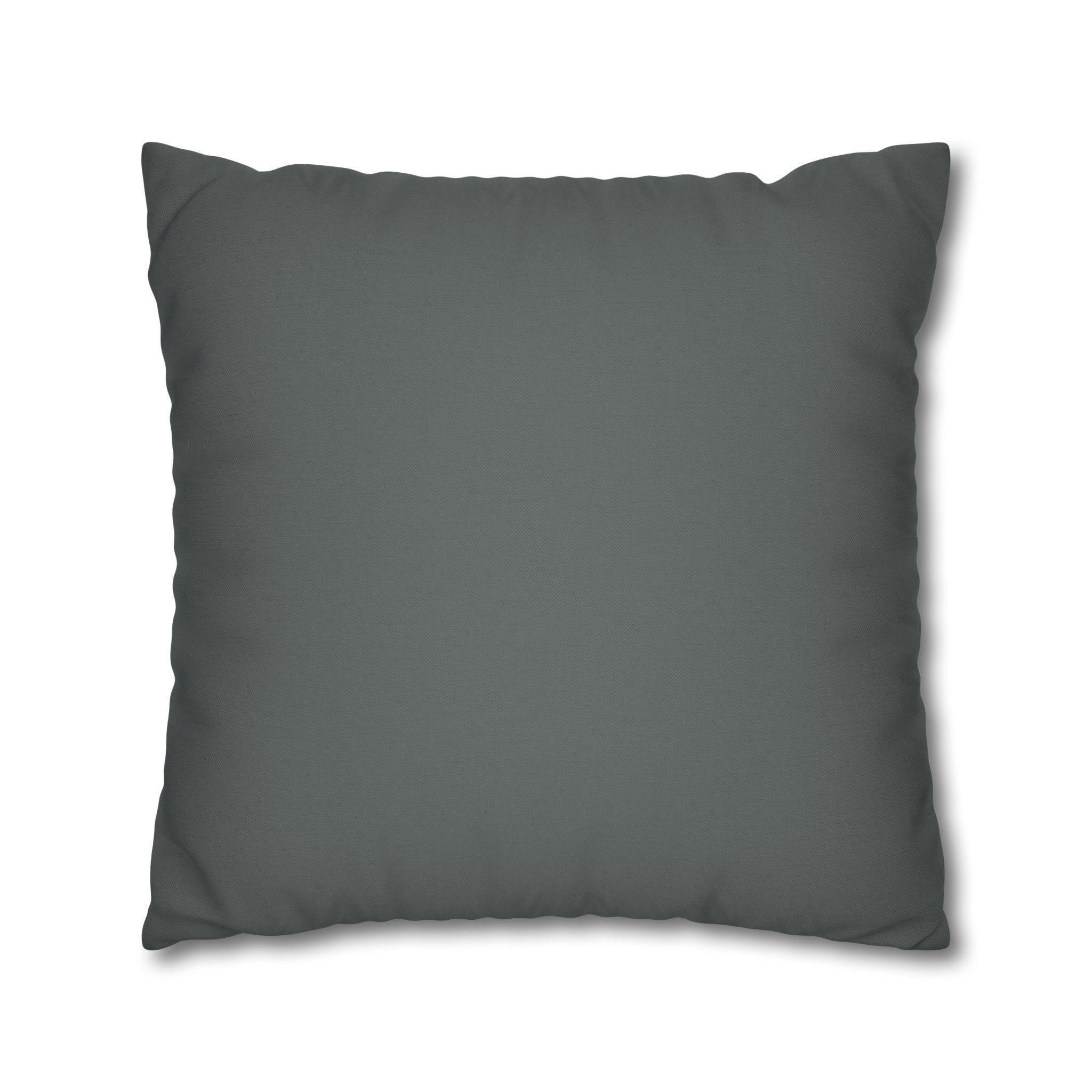 Angelic Christmas Throw Pillow Cover: Midnight Blue Decorative Holiday Cushion with Golden Wings