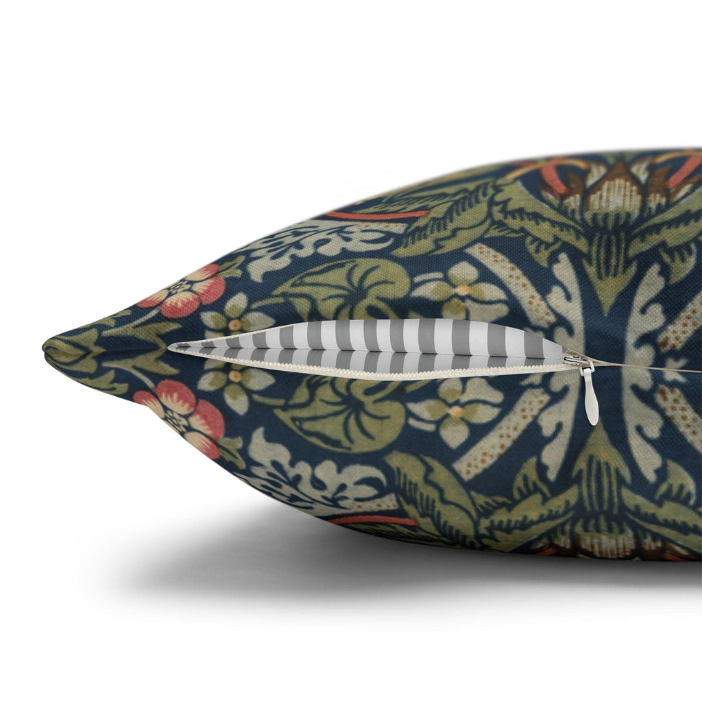 Strawberry Thief Heritage Pillow Cover: William Morris Classic Reimagined