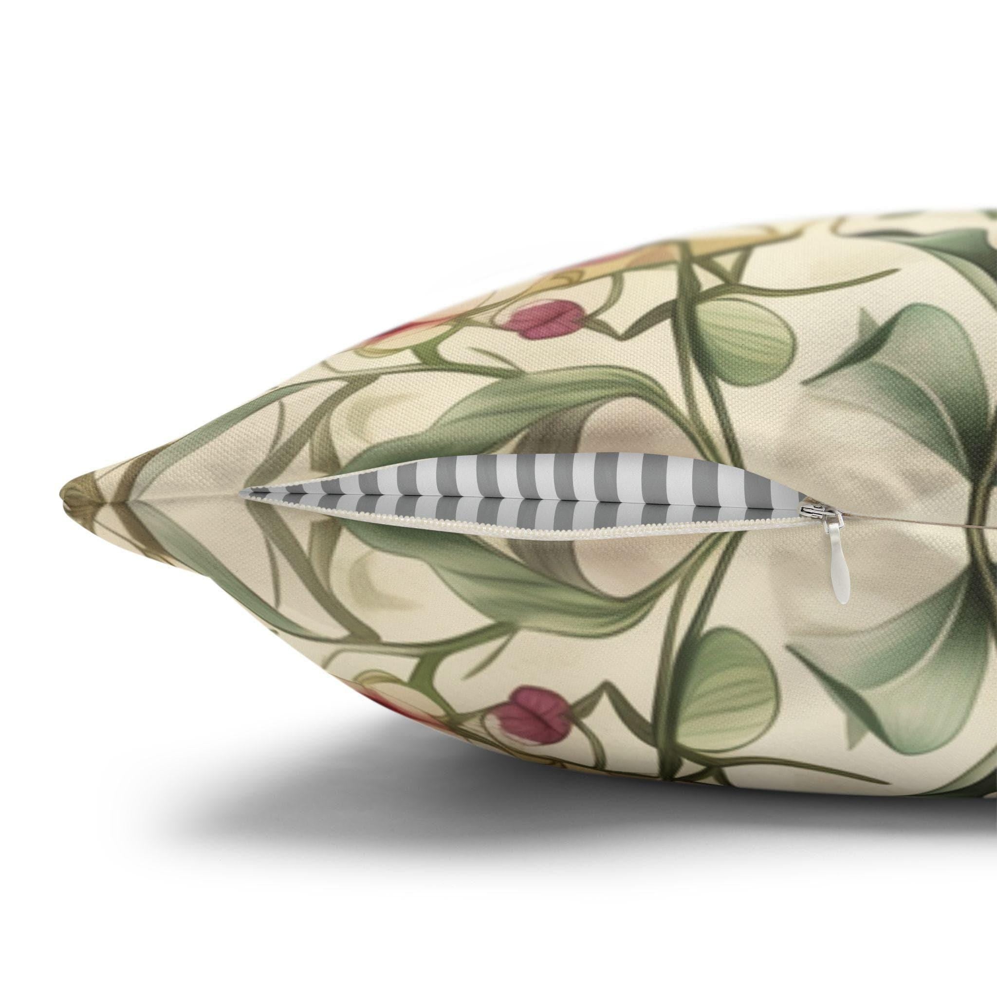 William Morris Botanical Pillow Cover: Vintage Floral Arts & Crafts Decor