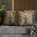 Patriotic Statue of Liberty Pillow Cover: Americana Heritage Design