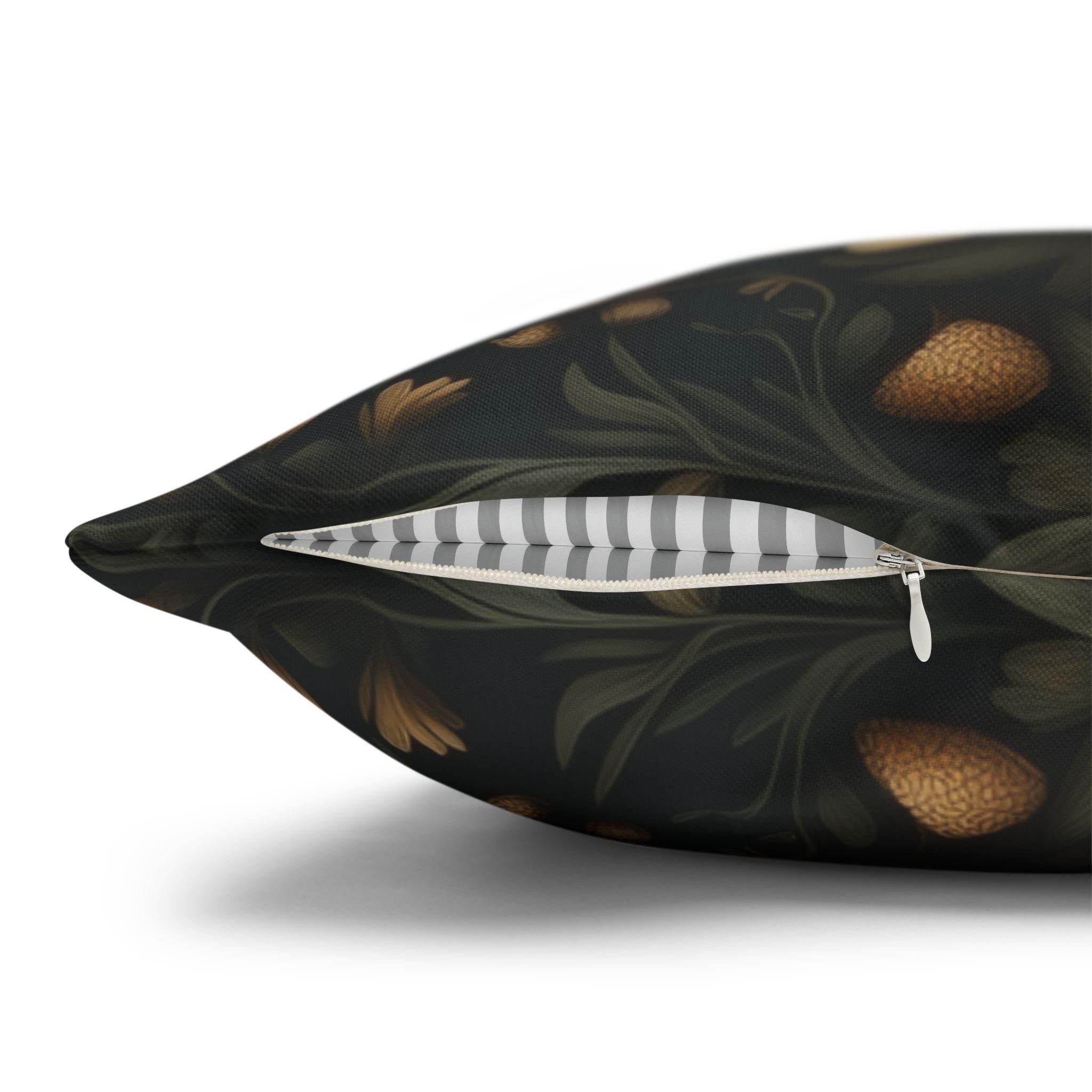 William Morris Inspired Throw Pillow Cover: Spring Garden Botanicals