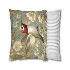 William Morris Hummingbird Pillow Cover: Arts & Crafts Floral Cushion