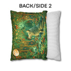Mystical Wolf Moon Decorative Pillow Cover