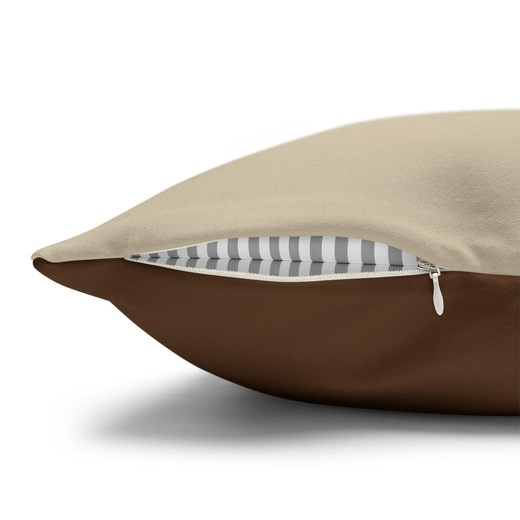 Whimsical Mushrooms Adorned with Colorful Christmas Lights: A Unique Throw Pillow Cover for the Holidays