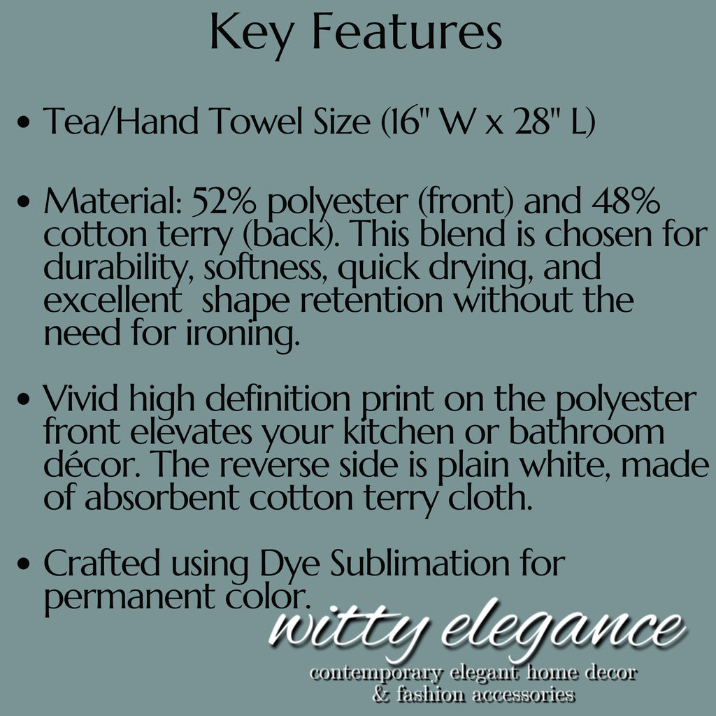 Strawberry Thief Heritage Hand Towel: William Morris Classic Reimagined
