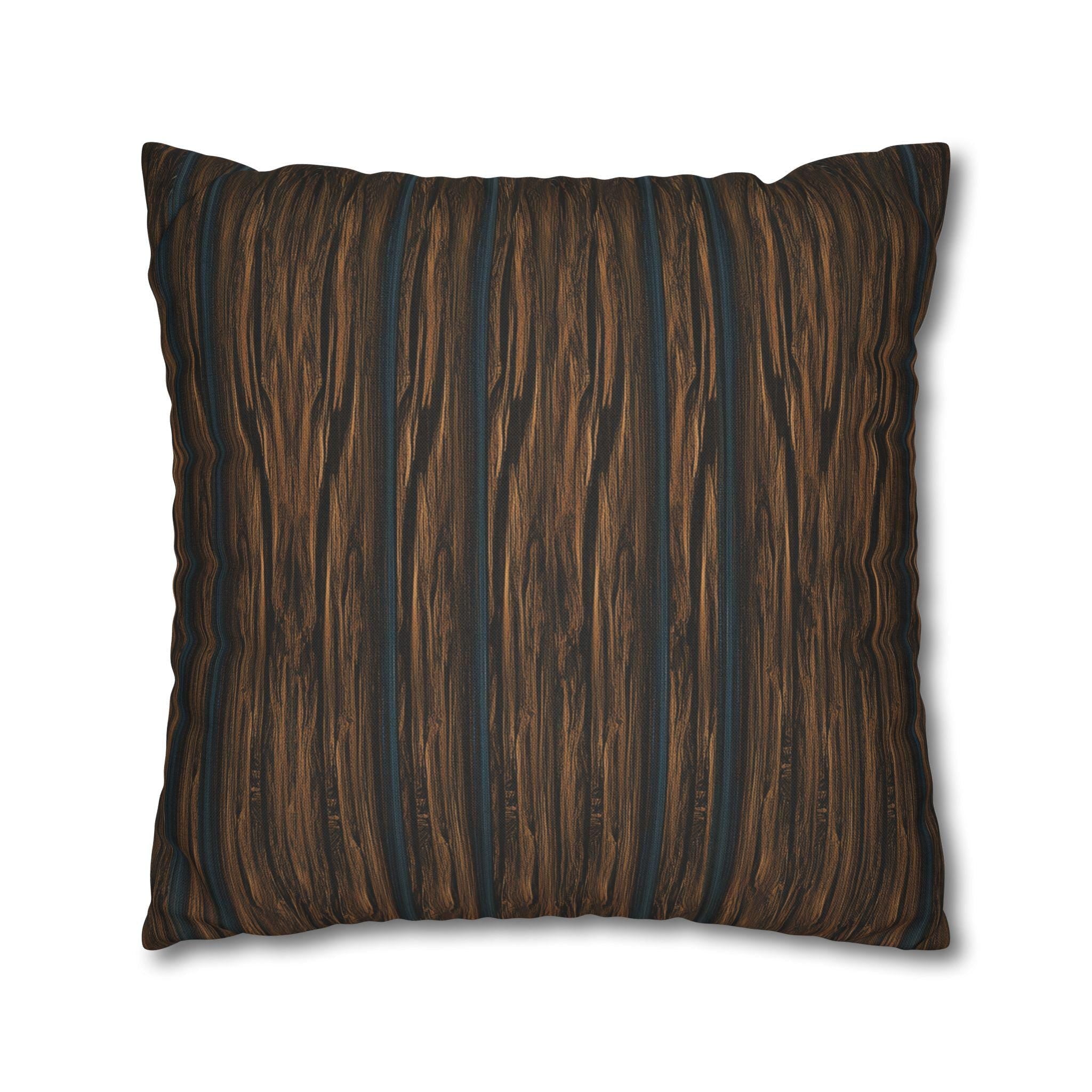 William Morris Inspired Winter Snowman Pillowcase: Festive Christmas Throw Pillow Cover for Holiday Decor