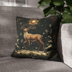William Morris Reindeer Winter Pillowcase,  Christmas Decorative Cushion Cover