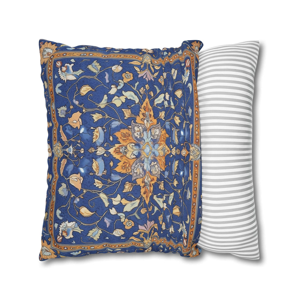 Bohemian William Morris Floral Pillowcase: Persian-Inspired Cushion Cover for Bedroom Decor