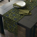 Elegant William Morris Arts and Crafts Floral Table Runner: 7 Colorway Choices