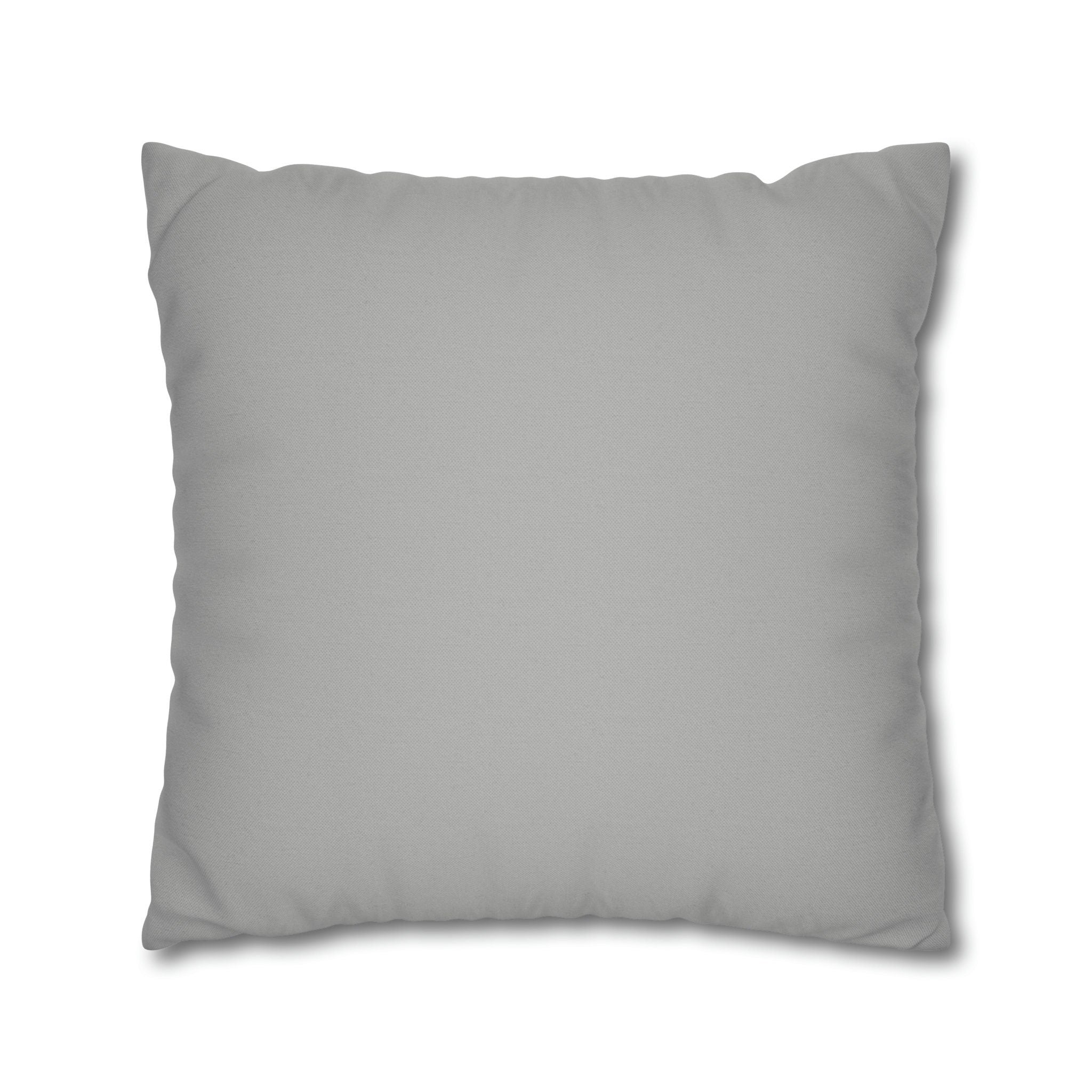 Elegant White Poinsettia Silver Ribbon Pillow Cover: Luxurious Holiday Decor for Couch