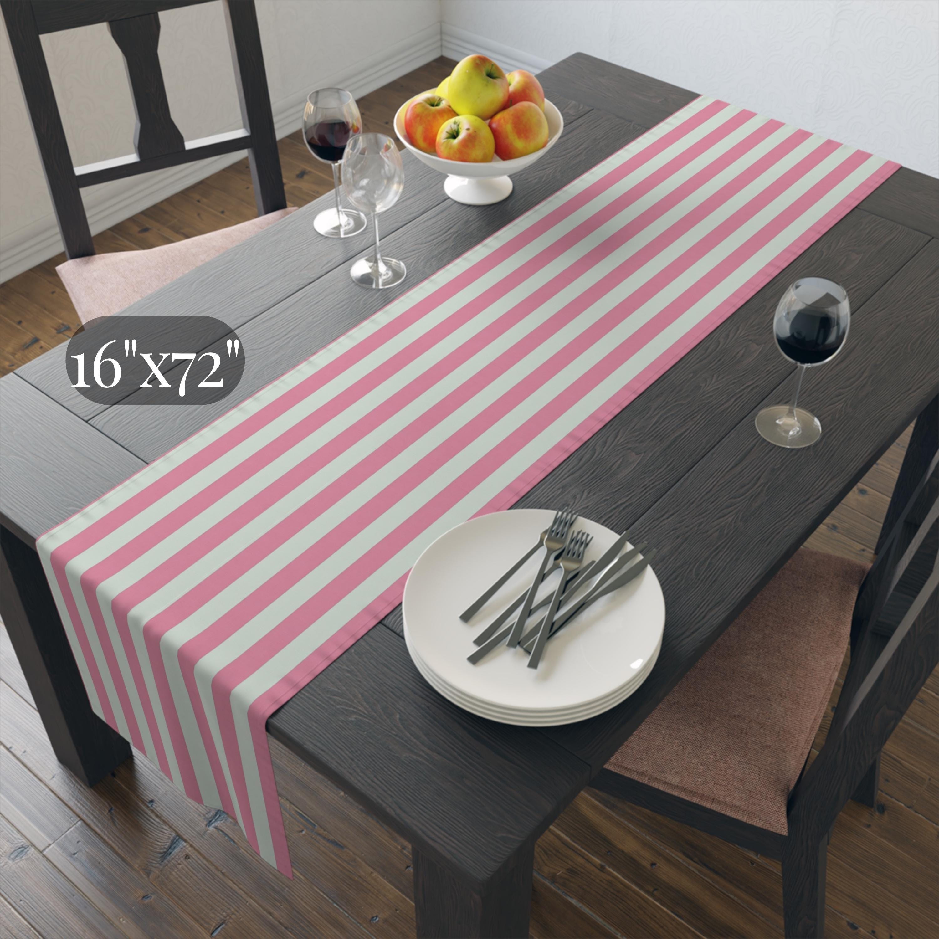 Lemon Table Runner Collection: 7 Citrus and Stripe Variations