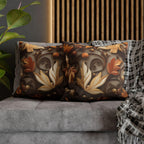 Autumn Decorative Pillowcase with Earthy Rustic Colors of Fall, Home Accent Pillow Cover
