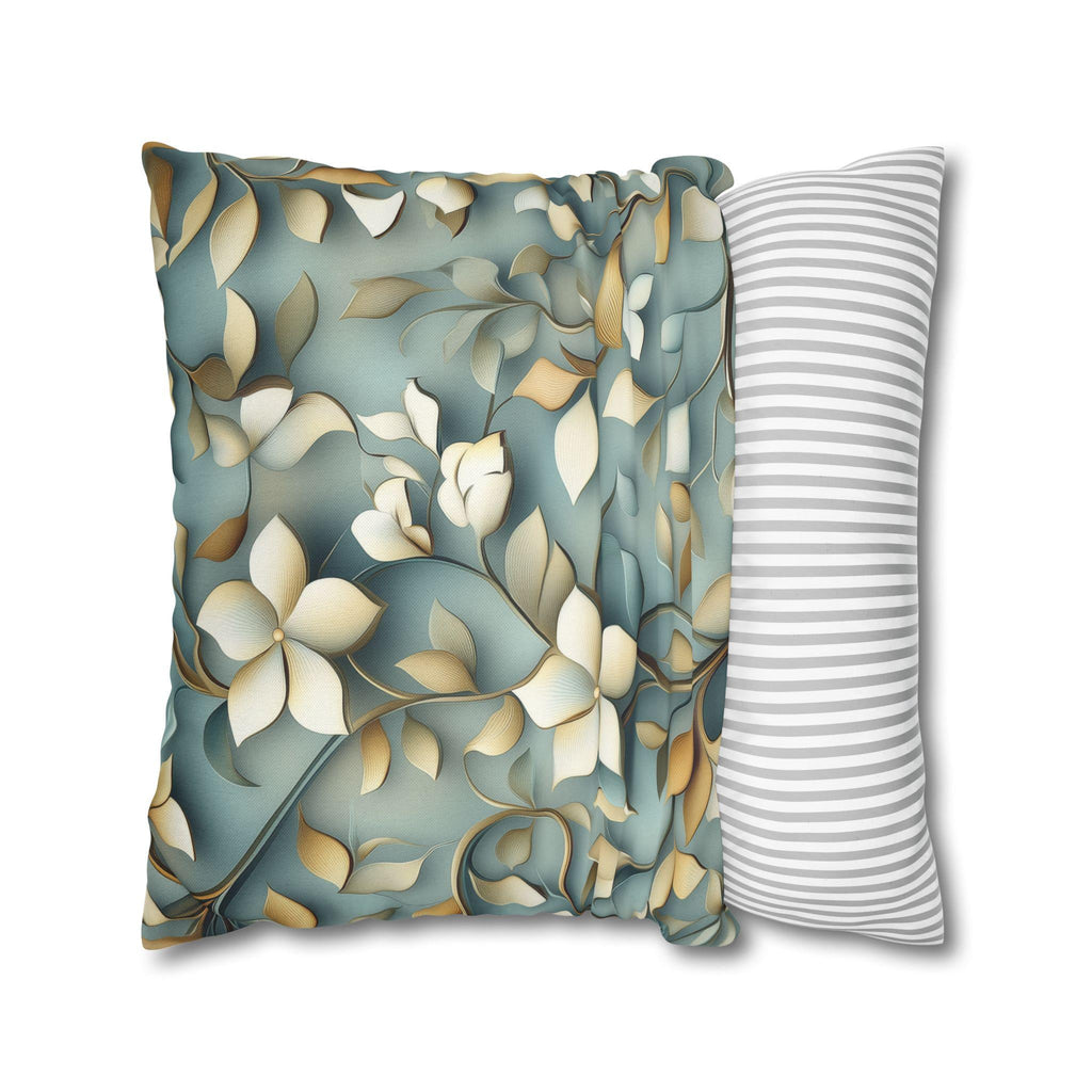 William Morris Inspired Botanical Floral Pillow Cover: Elegant Nature Home Decor Cushion