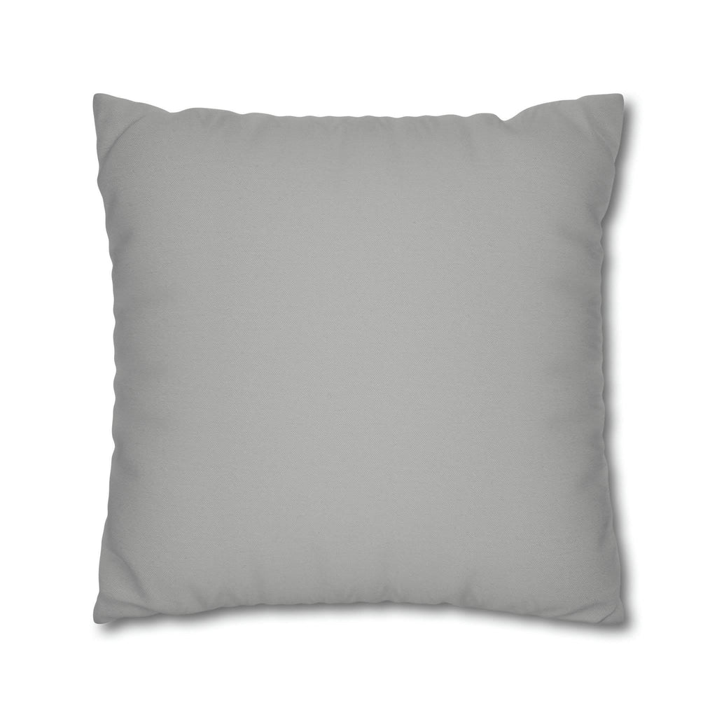 Holiday Pillow Cover, Pale Gold Snowflakes & Pink Poinsettias (Multiple Sizes)