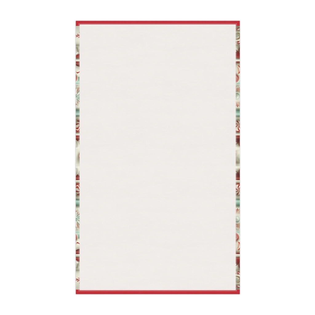 Holiday Candy Tea Towel – Festive Christmas Kitchen Linen