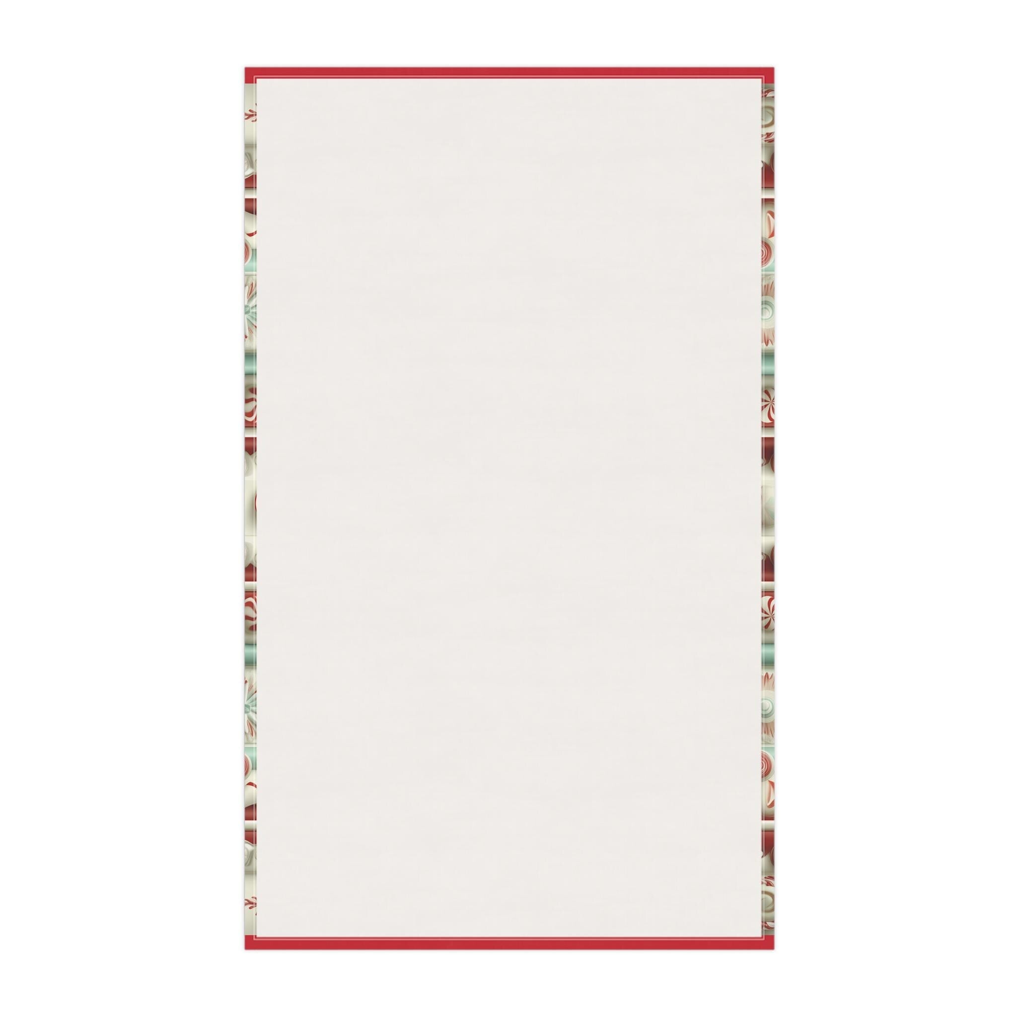 Holiday Candy Tea Towel – Festive Christmas Kitchen Linen