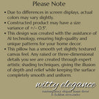 Autumn Leaves Lumbar Pillow: Vibrant Fall Colors with Ombré Effect