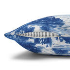 NYC Toile Pillow Cover: Blue & White French Country Urban Design
