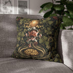 Botanical Shamrock Pillowcase - William Morris Inspired St Patrick's Decor