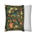 William Morris Love Birds Pillow Cover: Vintage Style Arts & Crafts Floral Cushion