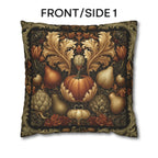 William Morris Inspired Pillow Cover: Vintage Style Autumn Harvest Tapestry