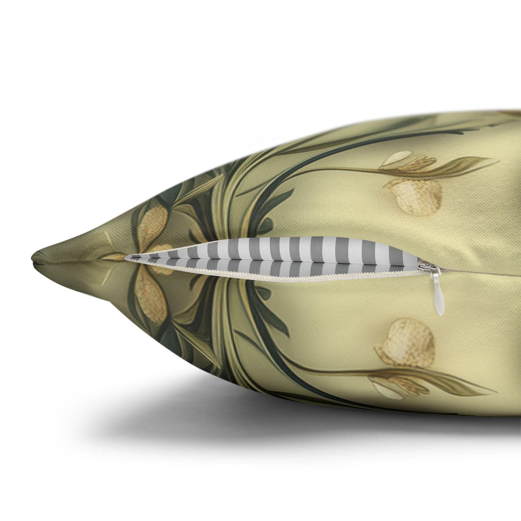 William Morris Hummingbird Pillow Cover: Vintage Garden Inspired Arts and Crafts Floral Accent