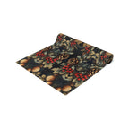 Festive Pinecone Table Runner: Rustic Woodland Christmas Decor for Holiday Dining