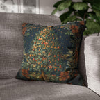 William Morris Christmas Tree Pillow Cover: Elegant Holiday Decor