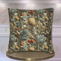 William Morris Autumn Vines Pillow Cover: Botanical Tapestry Fall Decor