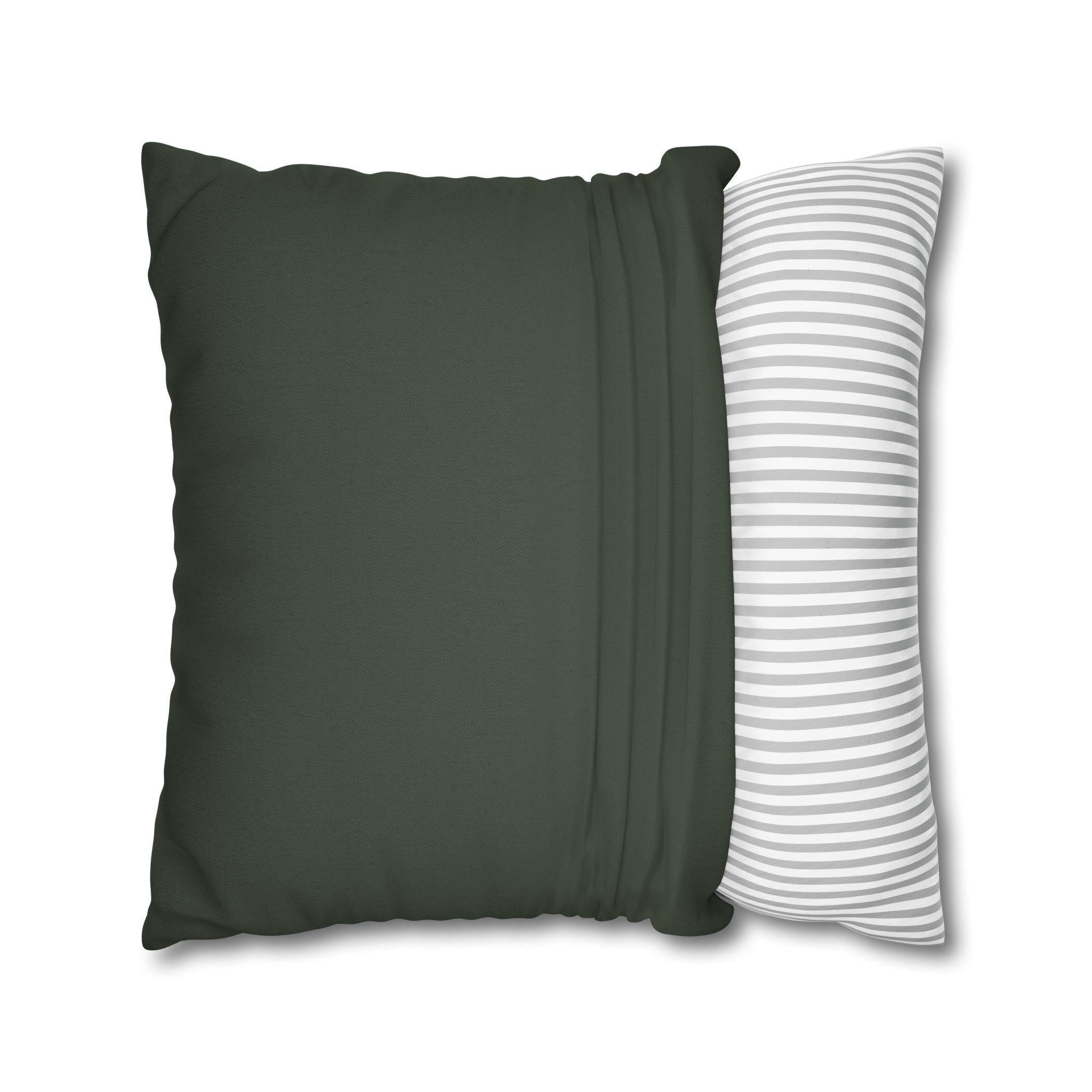 Botanical Shamrock Pillowcase - William Morris Inspired St Patrick's Decor