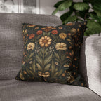 William Morris Inspired Throw Pillow Cover: Spring Garden Botanicals