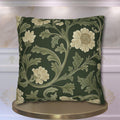 William Morris Pillow Cover: Lodden  Inspired  Sage & Cream Botanicals