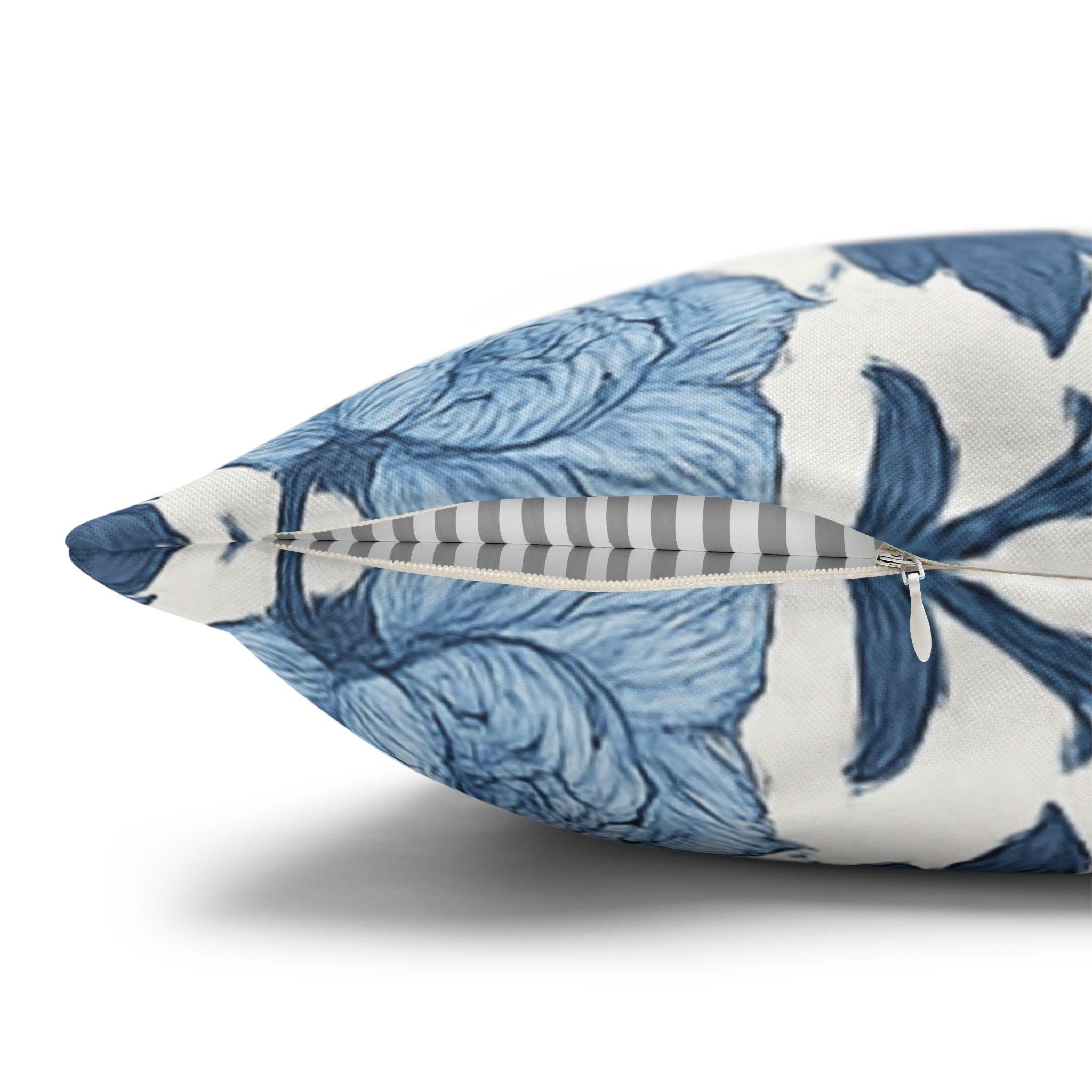 William Morris Inspired Floral Pillow Cover: French Country Cottagecore Decor