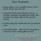 William Morris Pillow Cover: Lodden  Inspired  Sage & Cream Botanicals