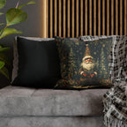 William Morris Christmas Gnome Pillow Cover: Festive Holiday Decor