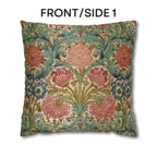 William Morris Style Hyacinth Pillow Cover: John Henry Dearle Inspired Floral