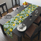 Lemon Table Runner Collection: 7 Citrus and Stripe Variations