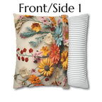Wildflower Bouquet Pillow Cover: Colorful Floral Design