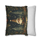 William Morris Christmas Gnome Pillow Cover: Festive Holiday Decor