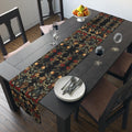 Festive Pinecone Table Runner: Rustic Woodland Christmas Decor for Holiday Dining